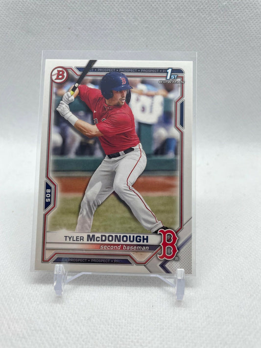 2021 1st Bowman Draft Tyler McDonough - Red Sox BD-3