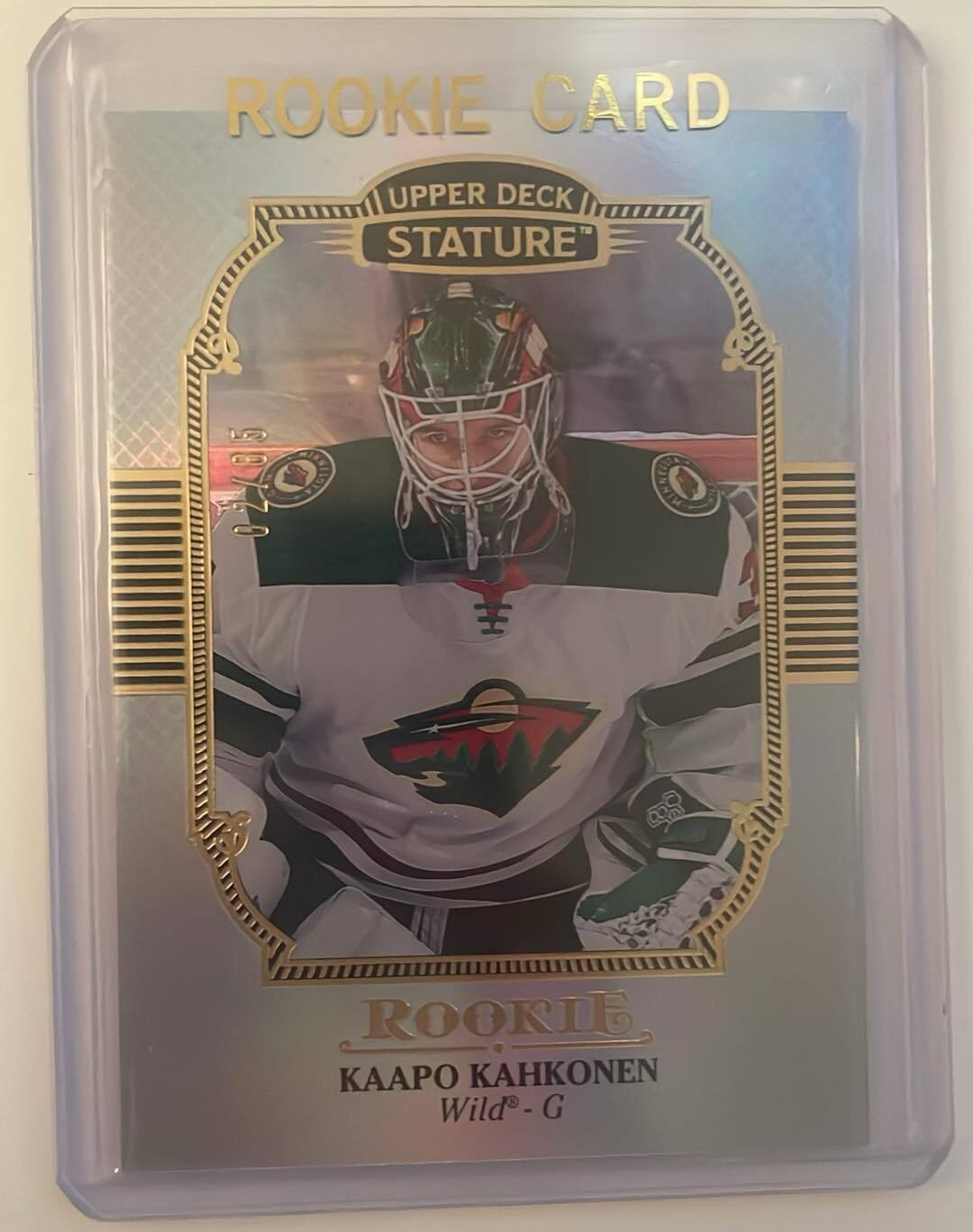 19-20 Stature KAAPO KAHKONEN Rookie Portrait /85 Short Print