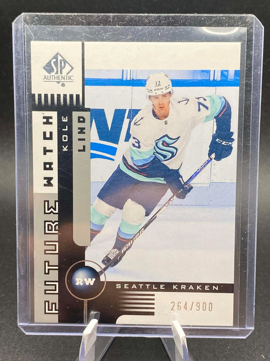 2021-22 SP Authentic Future Watch Retro /900 Kole Lind Card# 01FW-KL