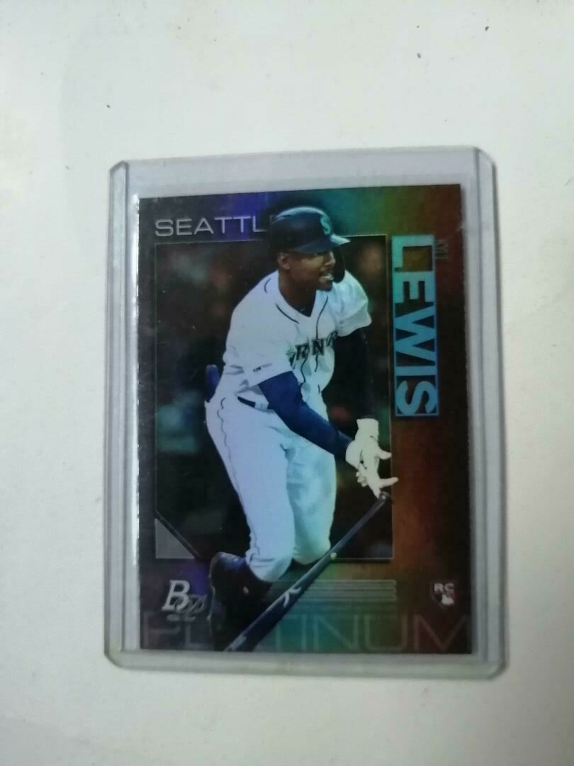 Kyle Lewis 2020 BOWMAN PLATINUM RC ROOKIE #50 Mariners