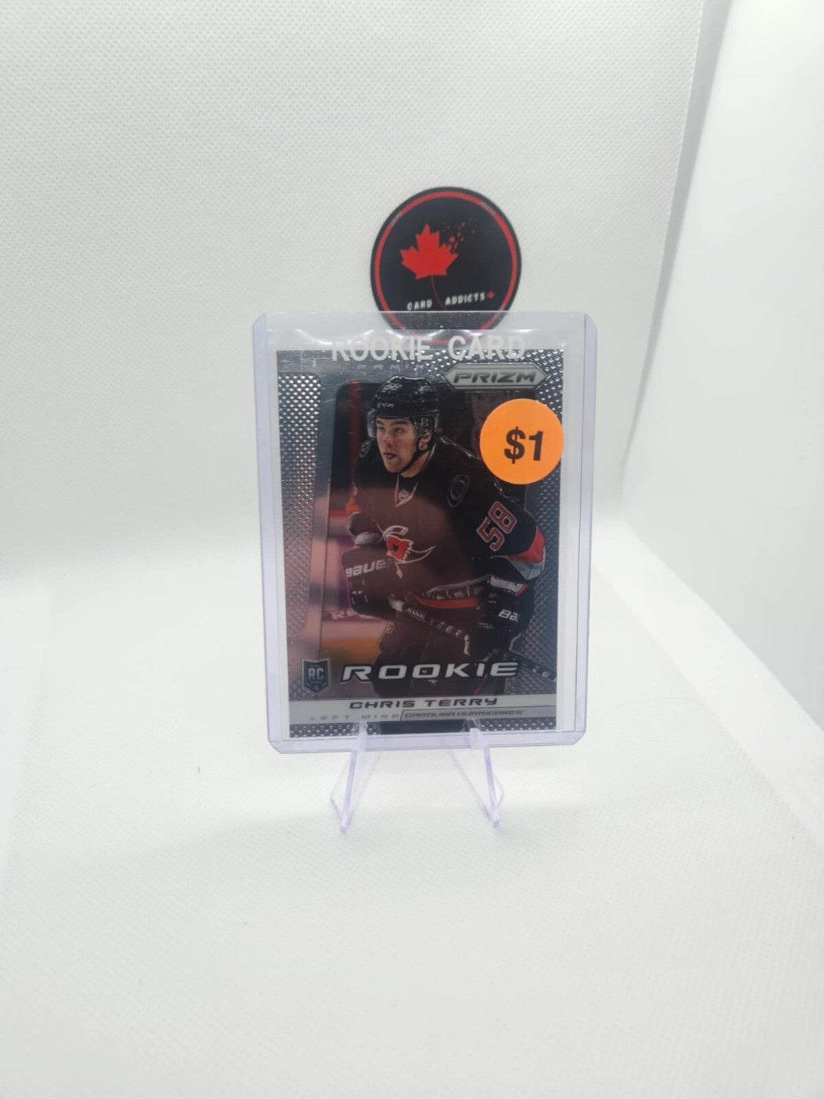 Chris Terry Rookie Card #218 2013-14 Panini Prizm Hockey