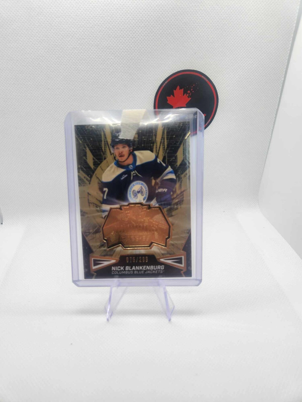 2022-23 SPx Finite Rookies Gold /299 Nick Blankenburg #F-16 Rookie RC