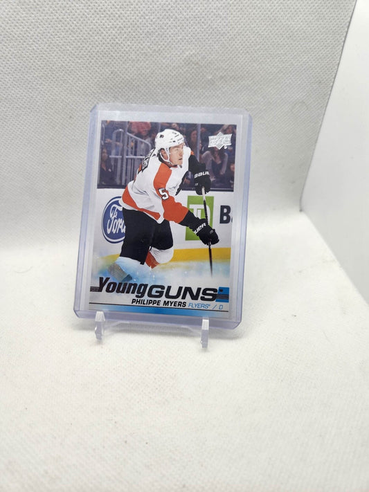2019-20 Upper Deck Young Guns YG Philippe Myers Card #221 Rookie Card RC