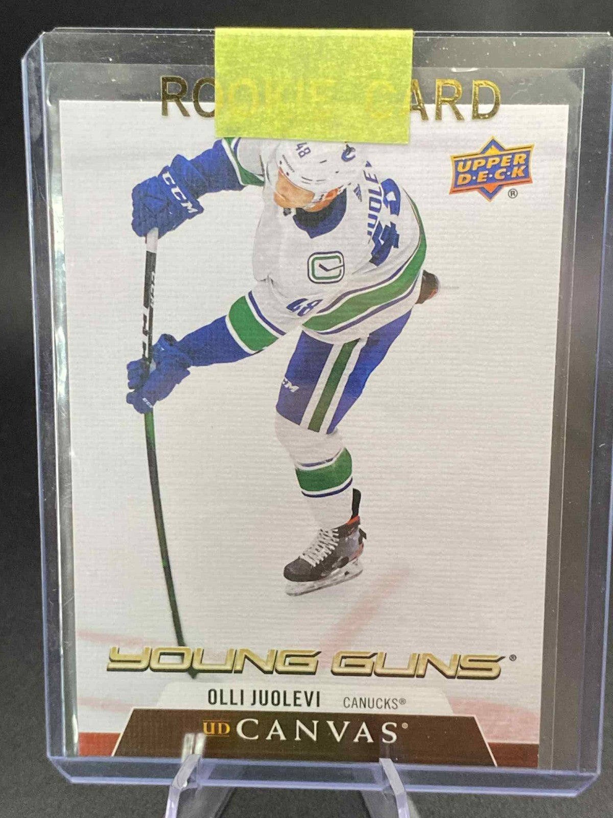 2020-21 Upper Deck Young Guns Canvas Olli Juolevi Rookie #C109 Vancouver Canucks
