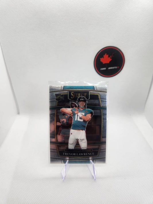 2021 Panini Select - Concourse Silver Prizm #43 Trevor Lawrence (RC)