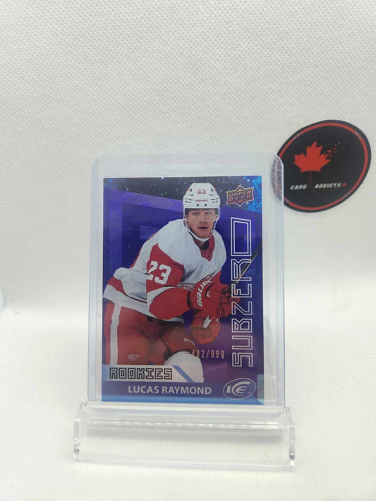 2021-22 Upper Deck Ice Sub Zero Lucas Raymond /999 #SZ-60