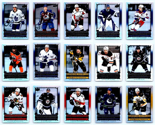 2021-22 UD Tim Hortons Superstar Showcase Complete 15 Card Insert Set