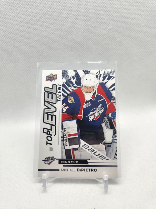 2018-19 Upper Deck CHL Top Level Talent #TL-1 Michael DiPietro Pre-Rookie Card