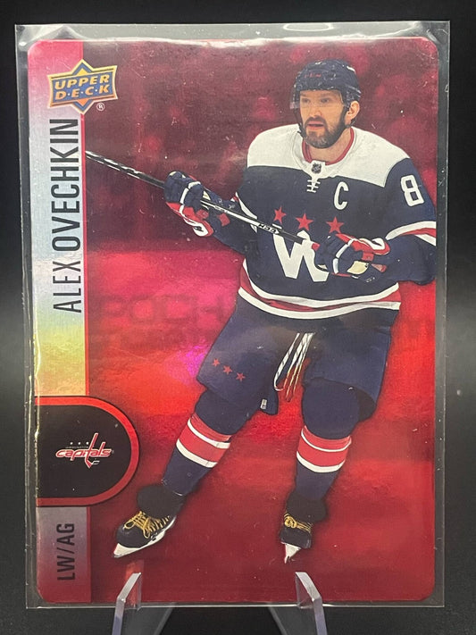 2022-23 UD Tim Hortons Hockey Red Die-Cut- Alex Ovechkin Washington Capitals