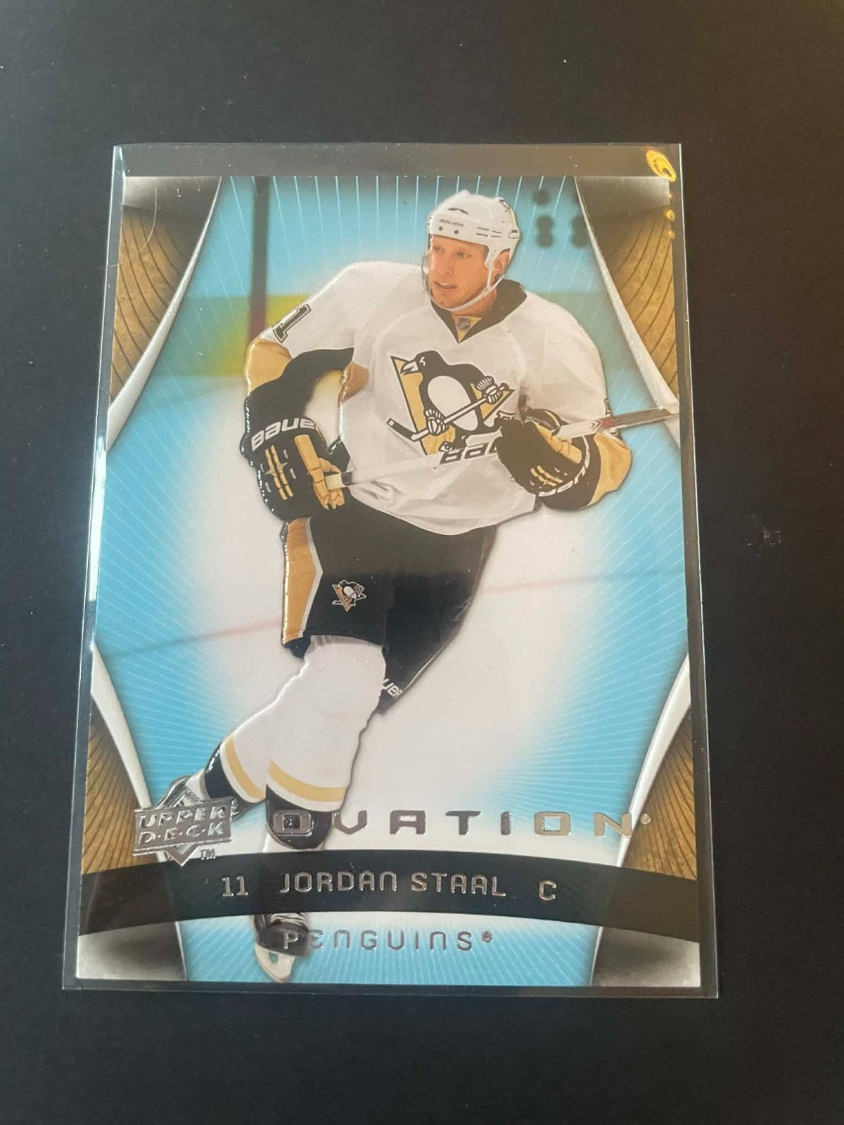 2009-10 Upper Deck Ovation Hockey 115 Jordan Staal REF I