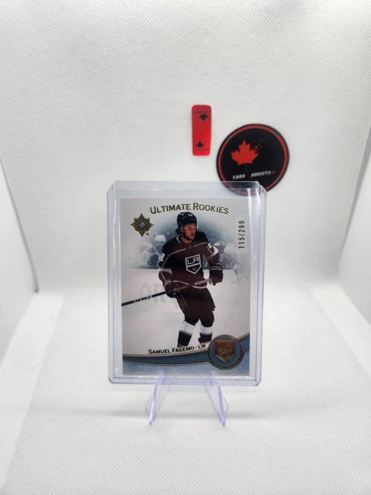 2022-23 Upper Deck Ultimate Collection Rookies /299 Samuel Fagemo #130 RC