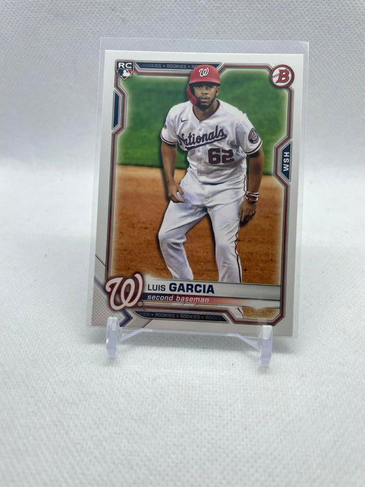 2021 BOWMAN LUIS GARCIA ROOKIE CARD#5