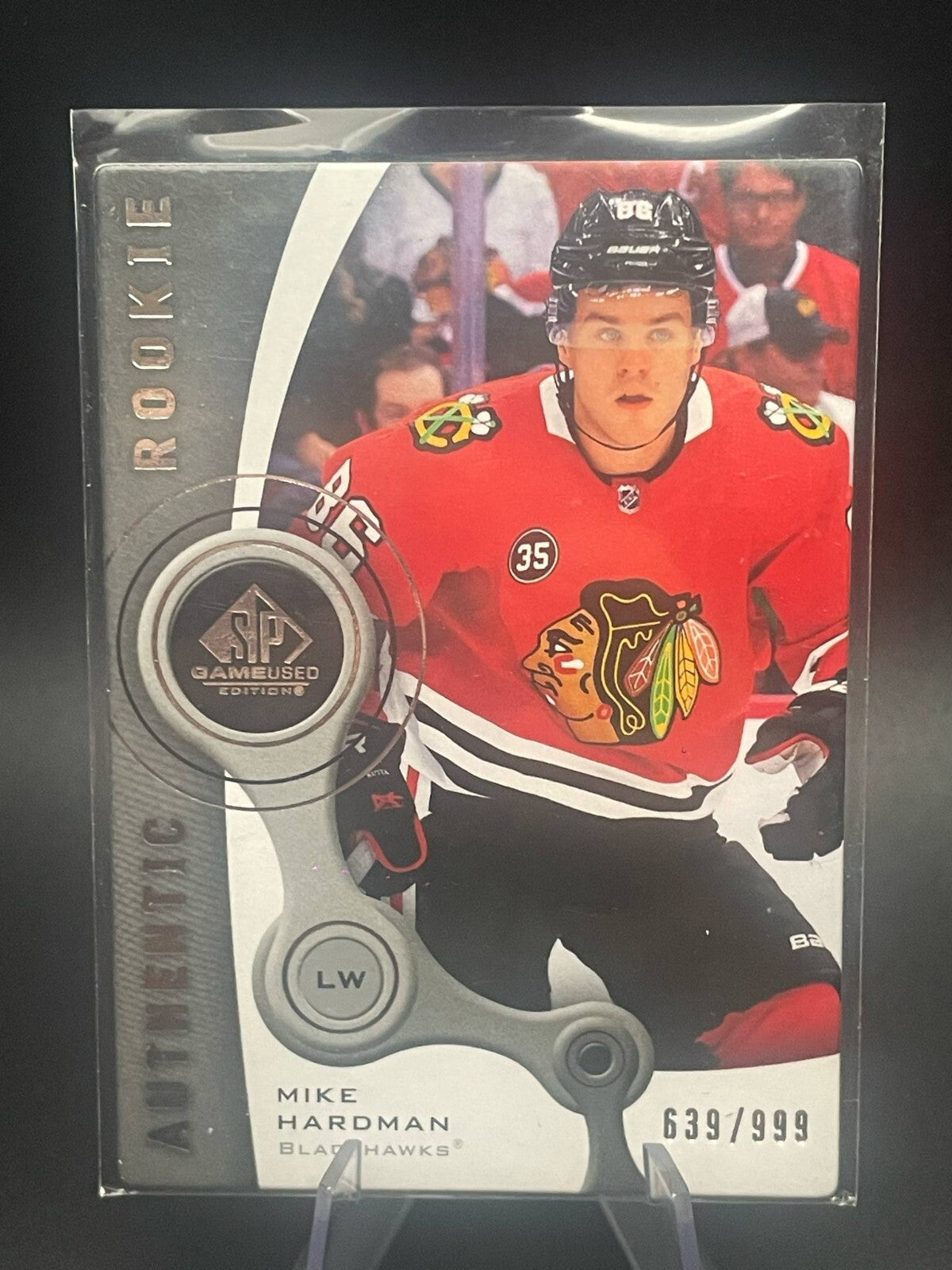2021-22 SP Game Used Authentic Rookies Mike Hardman Hockey Card /999 #R-26