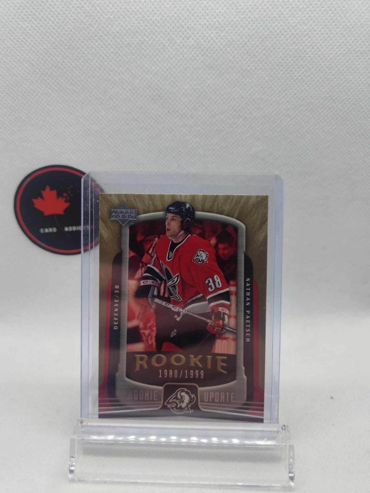 2005-06 Upper Deck Update Nathan Paetsch Rookie /1999 #110 Buffalo Sabres