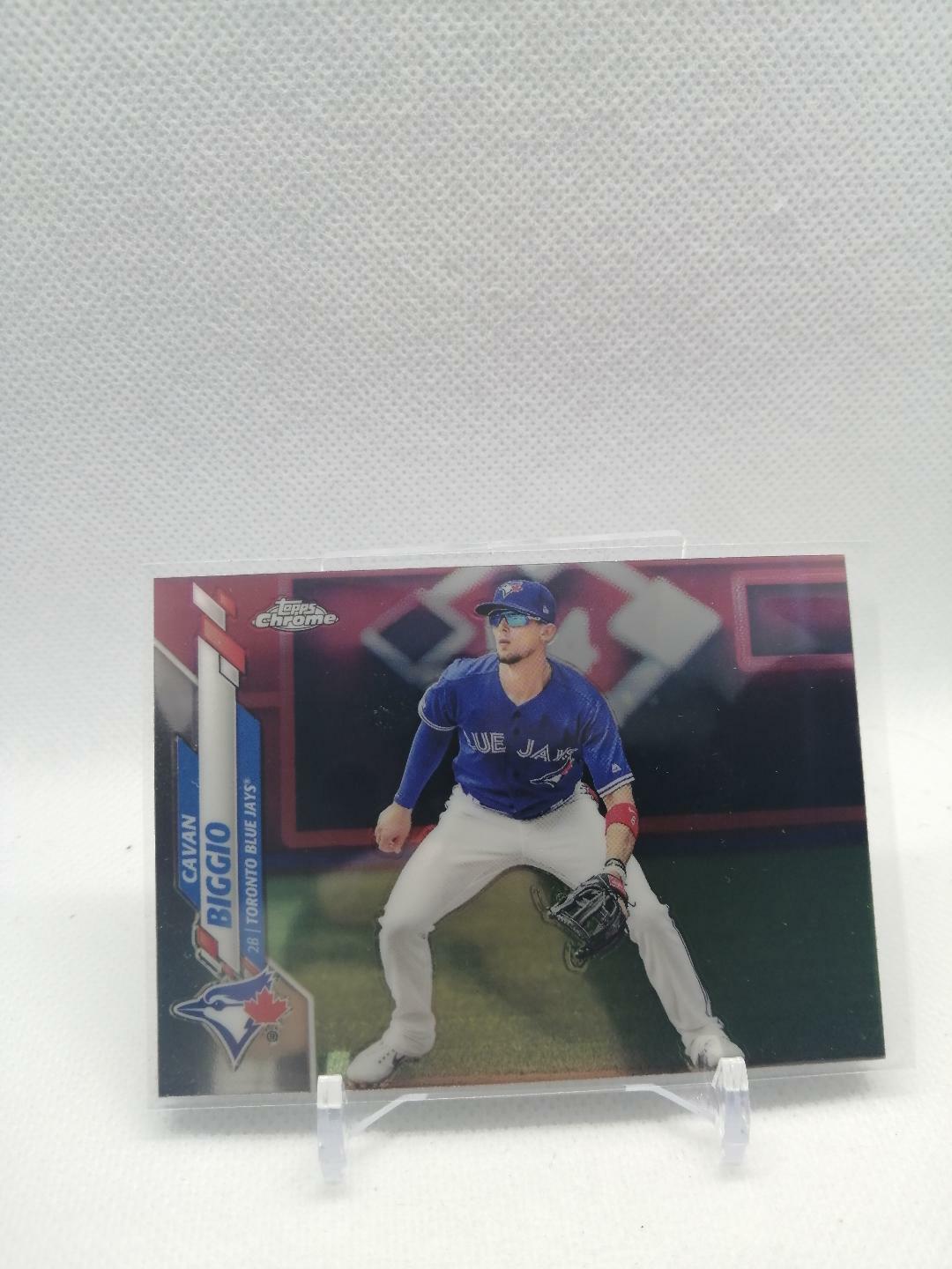 Cavan Biggio 2020 Topps Chrome Card #22 Blue Jays