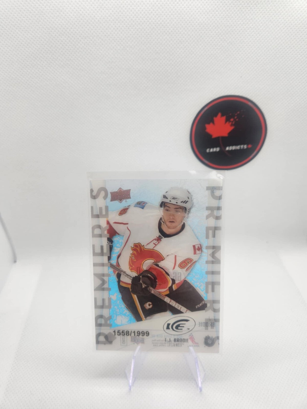 T.J. BRODIE ICE PREMIERES #65 /1999 2010-11 UD ICE/ UPPER DECK