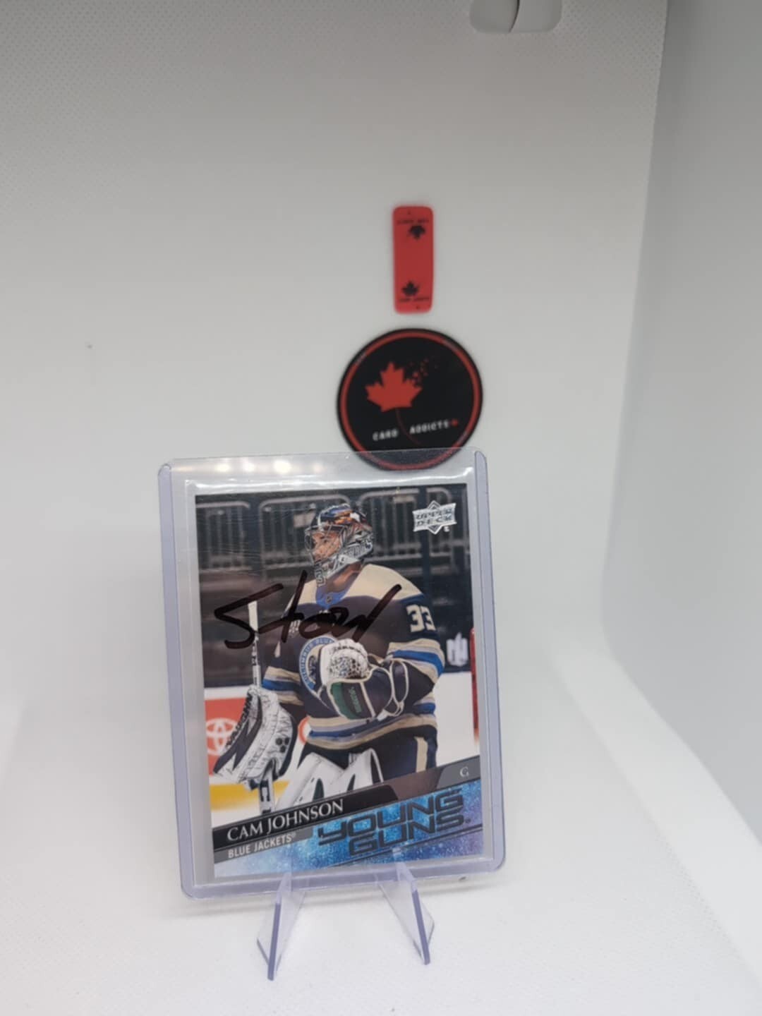Cam Johnson 2020-21 Upper Deck Extended Series Young Guns #712 Blue Jackets