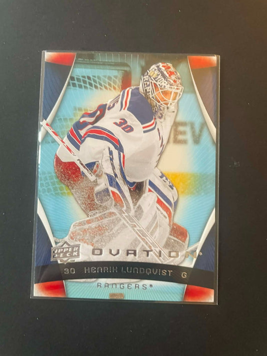 2009-10 Upper Deck Ovation Hockey 88 Henrik Lundqvist REF I
