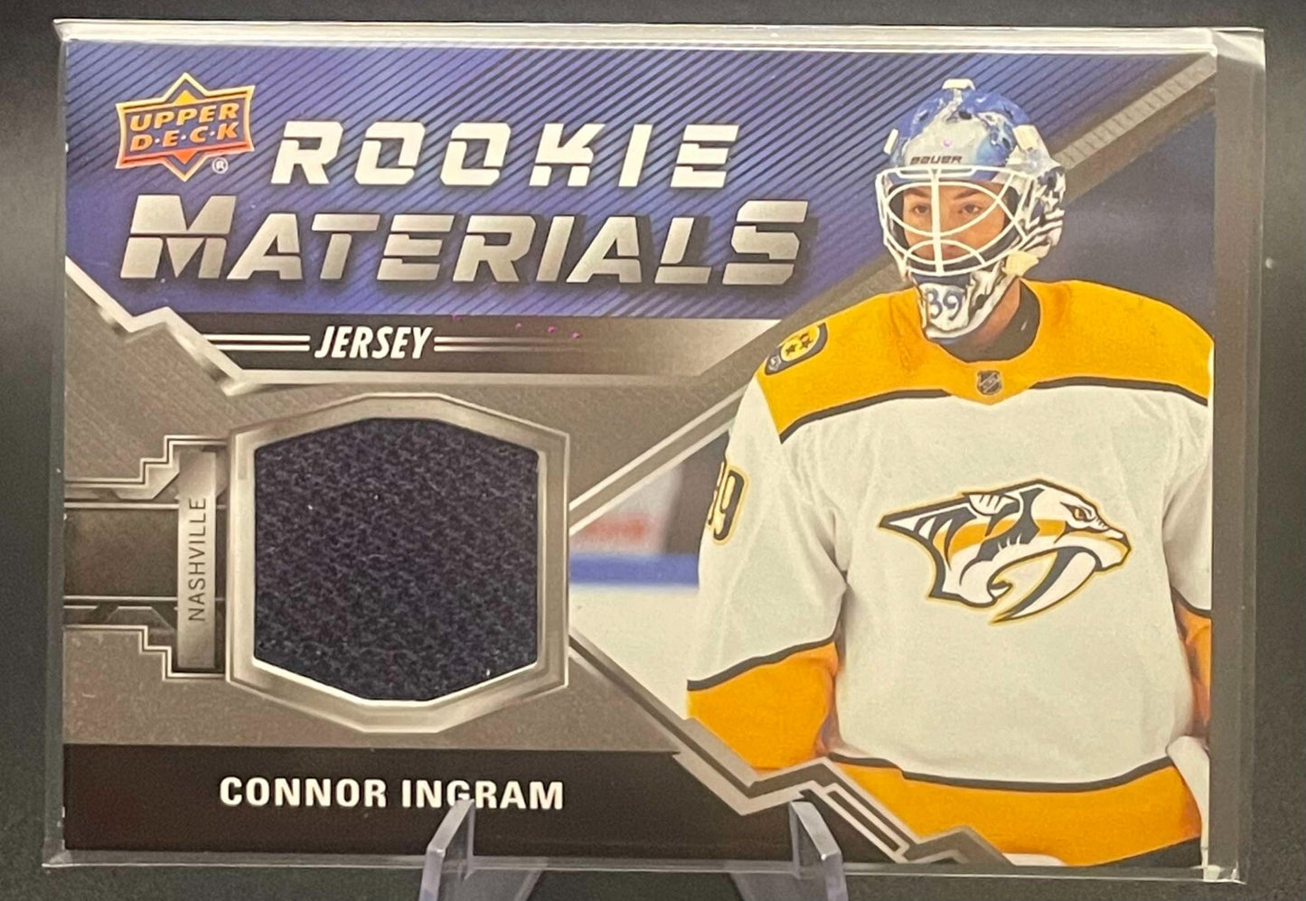 2020 Upper Deck #RM-CI Connor Ingram Rookie Materials MEM