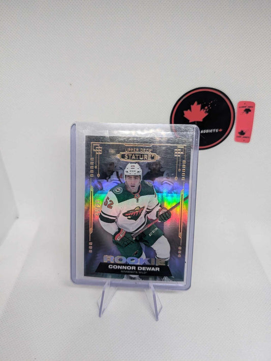 2021-22 Upper Deck Connor Dewar Rookie Minnesota Wild #127 /99 Photo Variation
