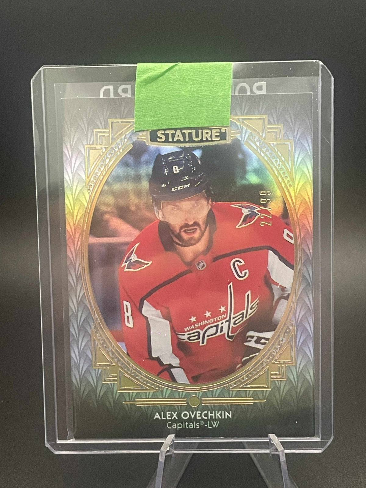 2020-21 Upper Deck Stature Alex Ovechkin Portrait /99 #1 Washington