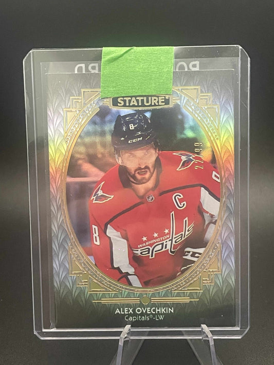 2020-21 Upper Deck Stature Alex Ovechkin Portrait /99 #1 Washington