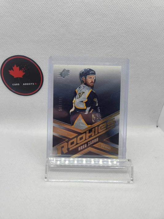 2005-06 SPx Rookies /999 Greg Zanon #270 Rookie RC
