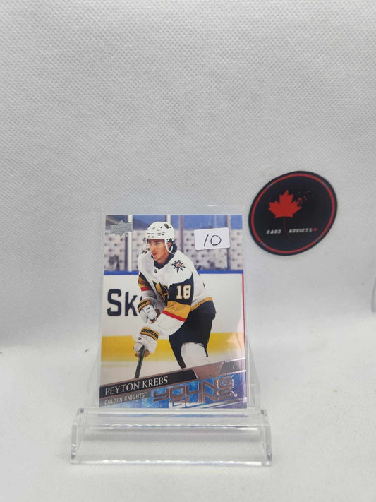 2020-21 Upper Deck - Young Guns #239 Peyton Krebs (RC)