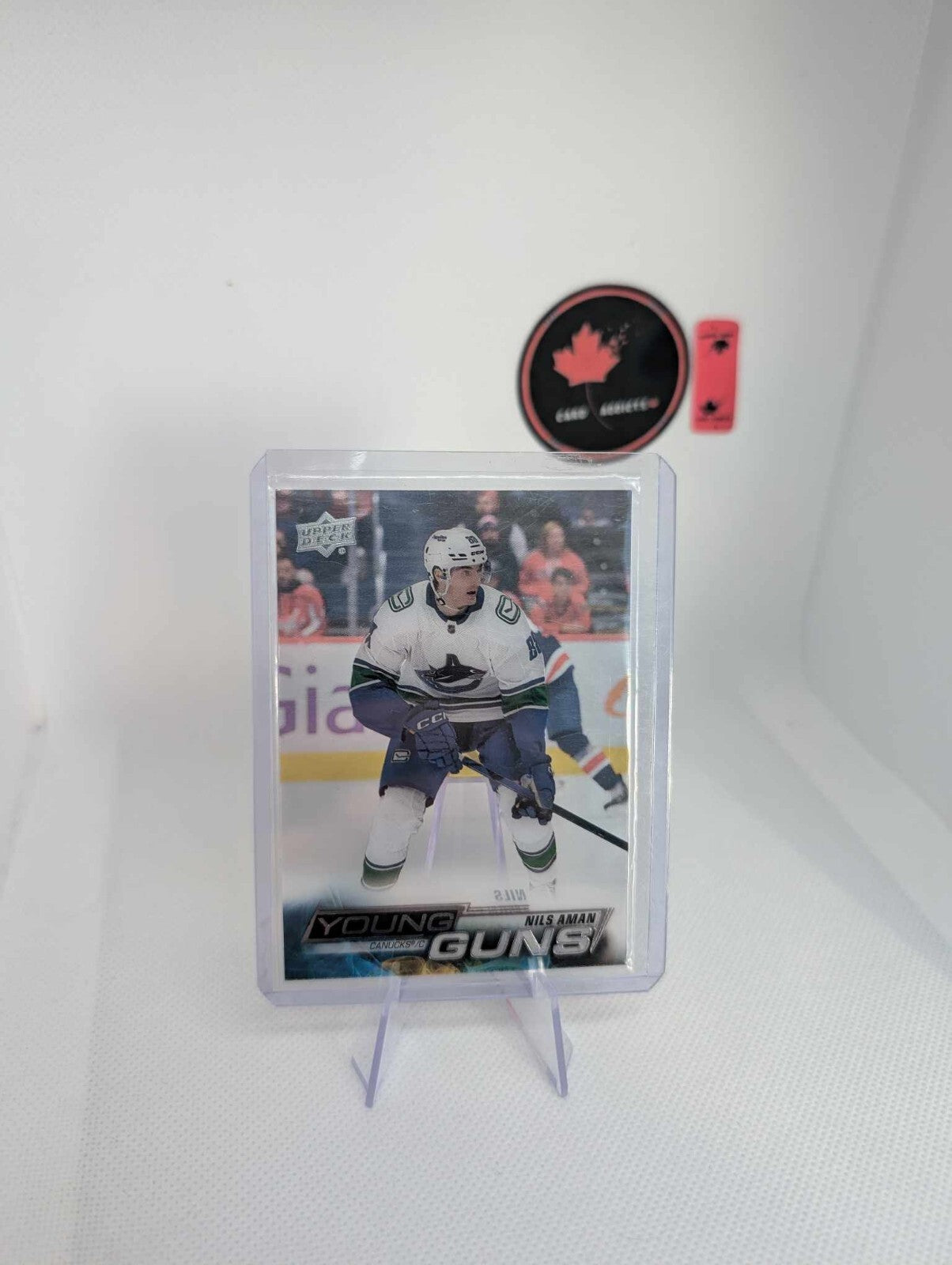 2022-23 Upper Deck Young Guns Nils Aman Clear Cut Rookie