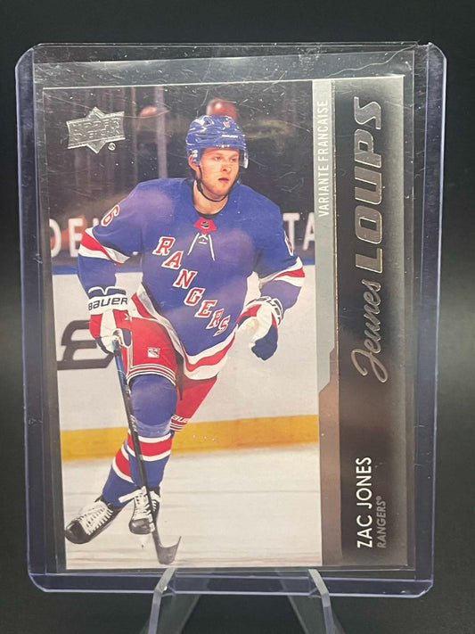 2021-22 Upper Deck Jeunes Loups Zac Jones Rookie #231