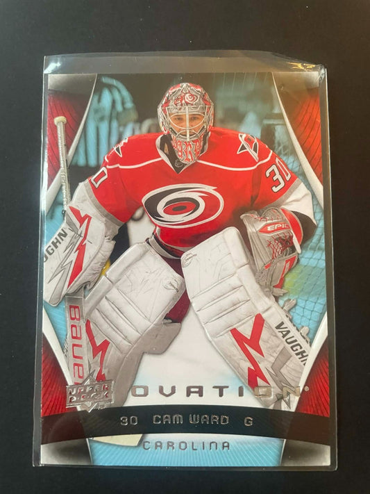 2009-10 Upper Deck Ovation Hockey 28 Cam Ward REF I