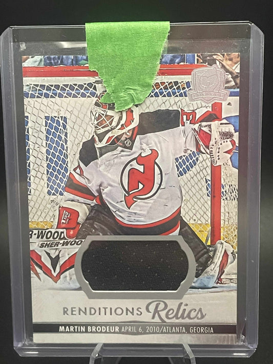 2023-24 Upper Deck The Cup Rendition Relics Martin Brodeur