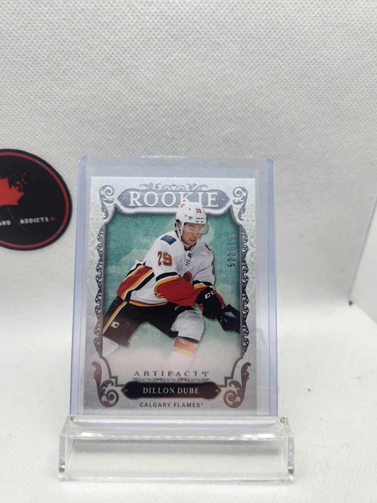 2018-19 Artifacts Rookie Redemption #RED216 Dillon Dube Calgary Flames /799