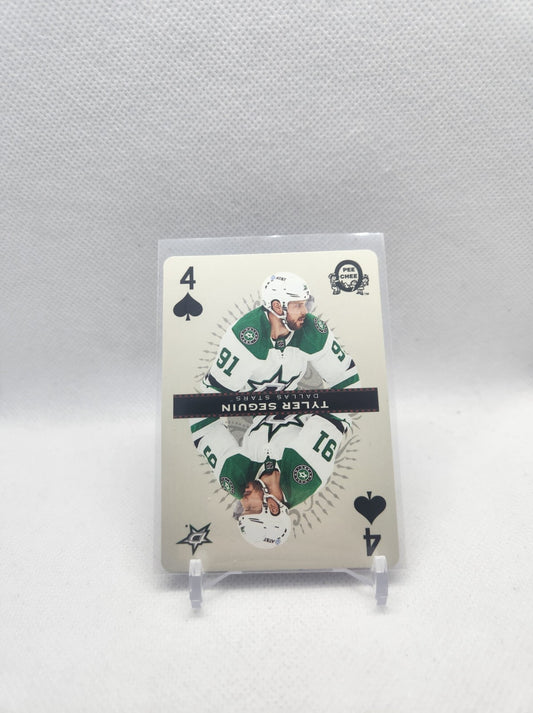 O-Pee-Chee 2021-22 TYLER SEGUIN 4 OF SPADES PLAYING/HOCKEY CARD DALLAS