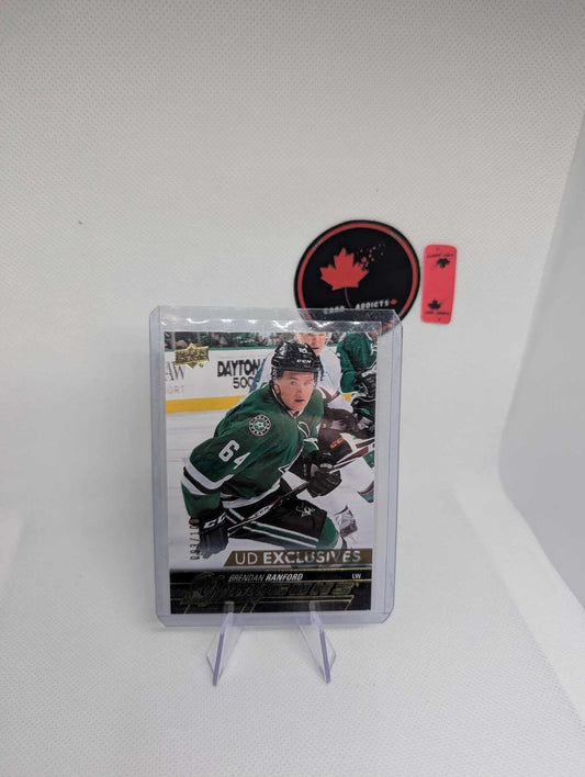 2018-19 Upper Deck Exclusives #460 Christian Wolanin YG /100 Ottawa Senator