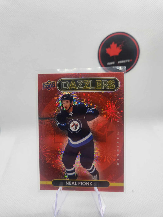 2021-22 Upper Deck Series 2 Red Dazzlers #DZ-100, Neal Pionk