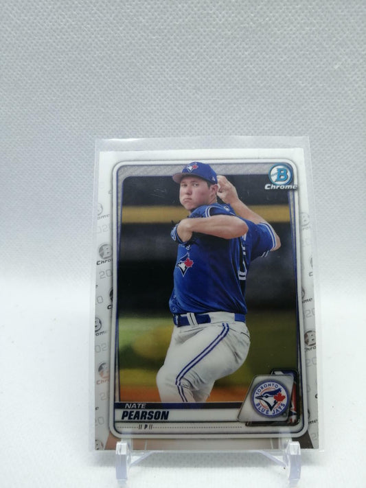 NATE PEARSON 2020 Bowman Chrome Prospects BCP-124 Blue Jays