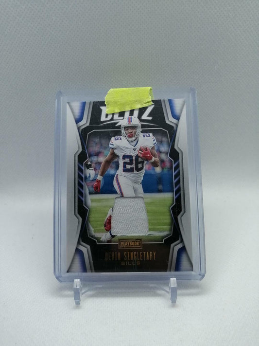2020 PANINI Playbook Football Devin Singletary BLITZ #2 Jersey
