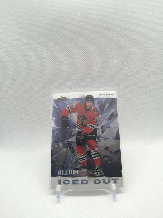 2020-21 Upper Deck Allure Iced Out #IO-17 Nicolas Beaudin