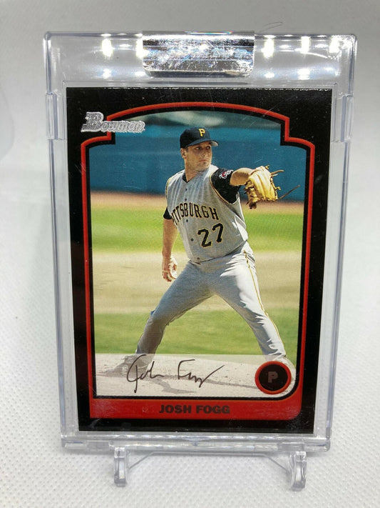 2003 Bowman Chrome Refractors #150 Josh Fogg Pirates