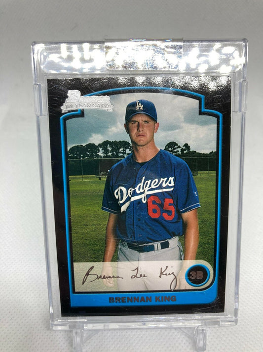 2003 BOWMAN CHROME - BRENNAN KING #244 RC LOS ANGELES DODGERS