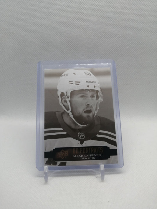 21/22 UD SERIES 1 ALEXIS LAFRENIERE PORTRAITS INSERT #6