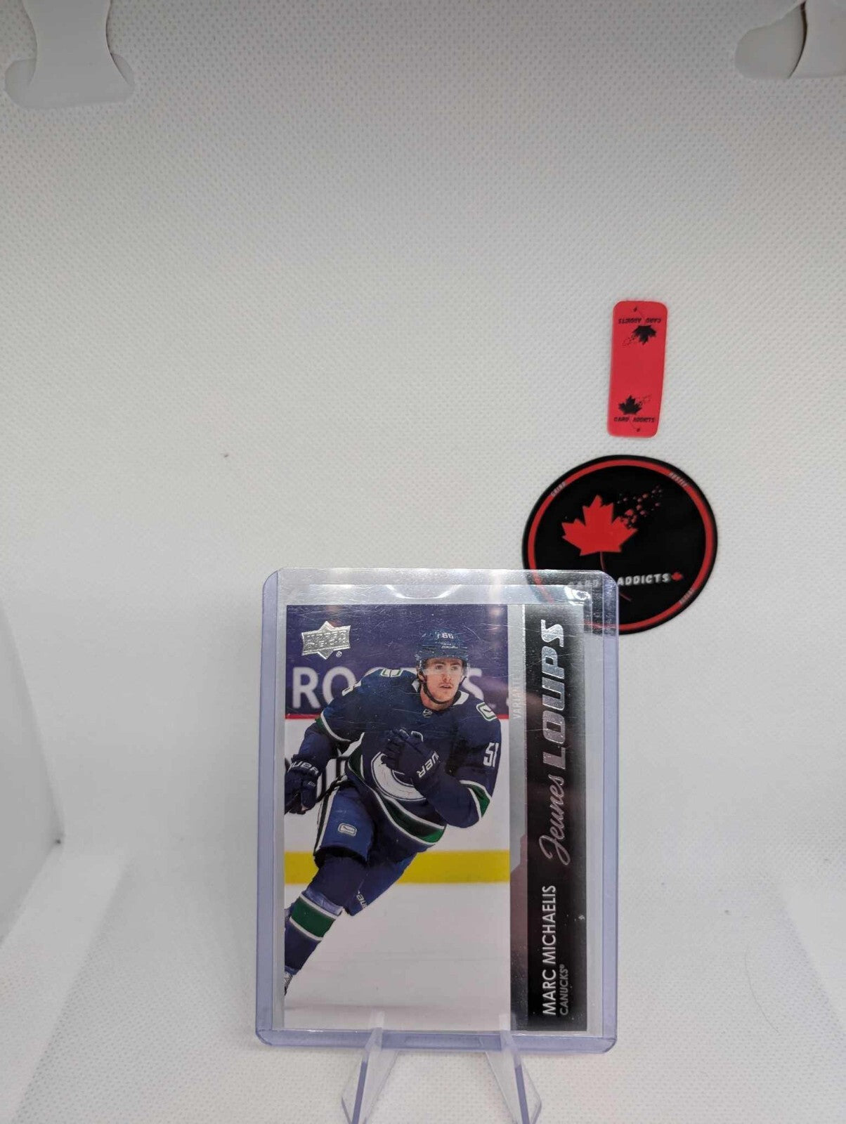 2021-22 Upper Deck #235 Marc Michaelis Jeunes Loups YG RC