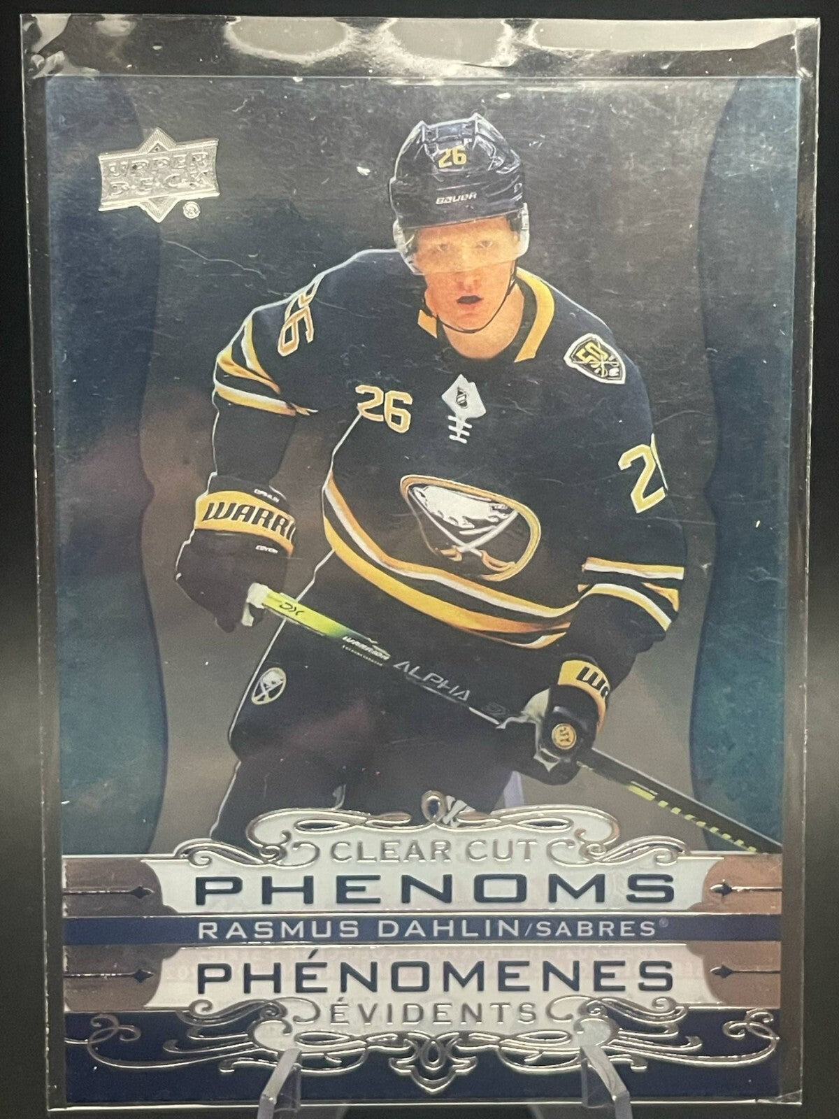 2019-20 Upper Deck Tim Horton's Clear Cut Phenoms Rasmus Dahlin CC-9