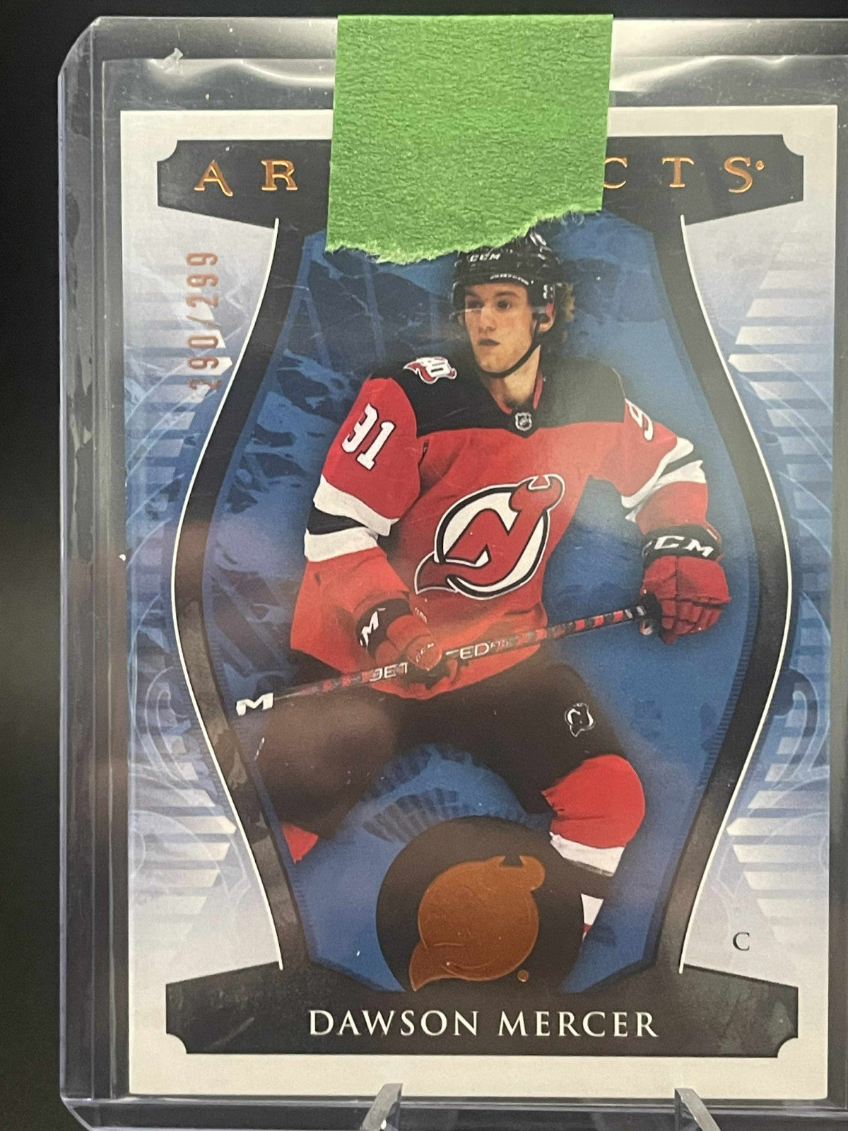 2023-24 Upper Deck Artifacts Copper #8 Dawson Mercer /299
