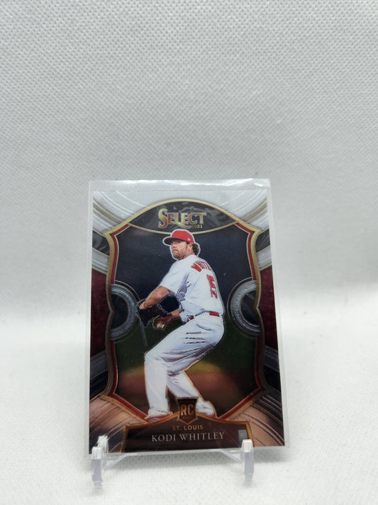 KODI WHITLEY - RC 2021 Panini Select #21 ROOKIE concourse