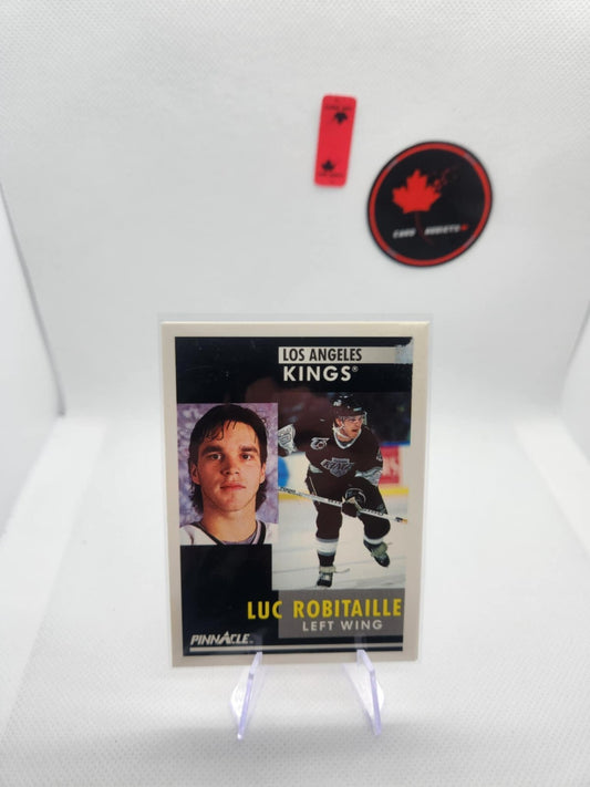 1991-92 Pinnacle Hockey Luc Robitaille Los Angeles Kings #17