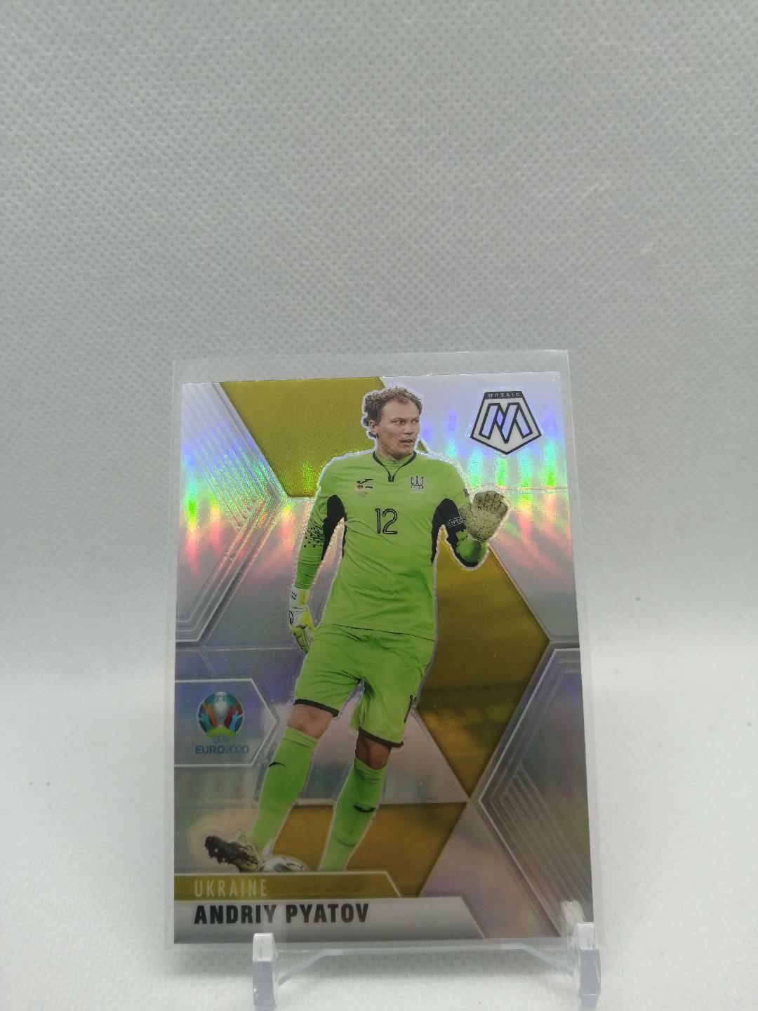 2021 Mosaic UEFA Euro 2020 silver  Ukraine Andriy Pyatov