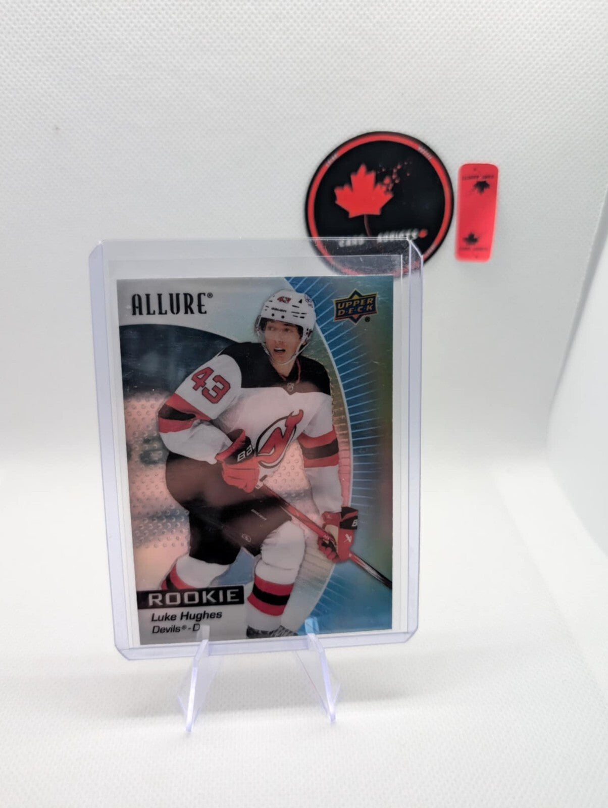 2023-24 Upper Deck Allure Luke Hughes - Devils #139 Rookie RC