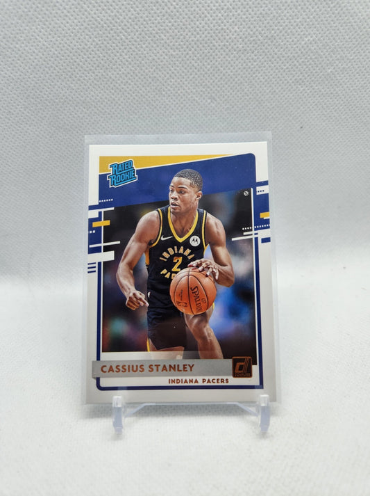 Cassius Stanley RC Rated Rookie 2020-21 Panini Donruss #225